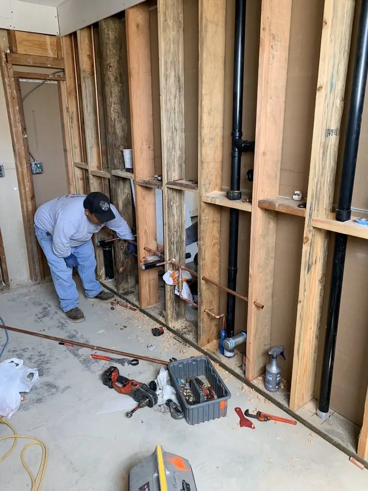 Commercial rough-in plumbing for Water Heater Replacement in Tunkhannock